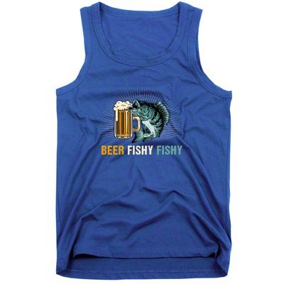 Funny Beer Fishy Fishy Fishing Father's Day Gift Tank Top