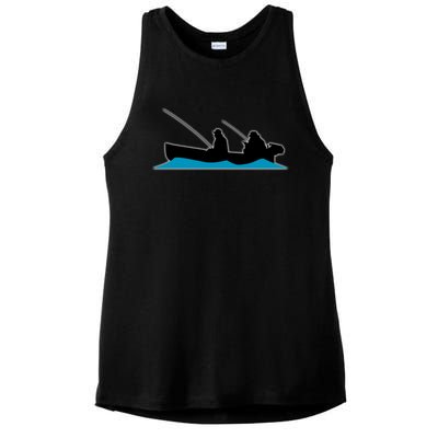 FredoS Boat Ladies PosiCharge Tri-Blend Wicking Tank