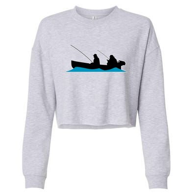 FredoS Boat Cropped Pullover Crew