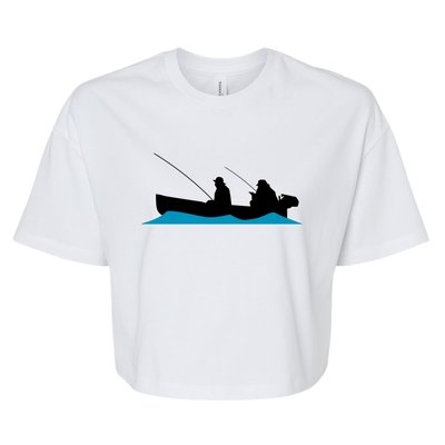 FredoS Boat Bella+Canvas Jersey Crop Tee