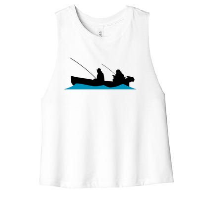 FredoS Boat Women's Racerback Cropped Tank