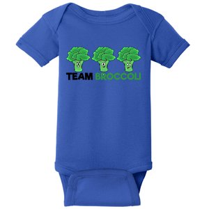 Funny Broccoli Funny Gift Lover Team Broccoli Vegetarian Broccoli Gift Baby Bodysuit