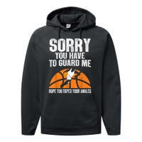 Funny Basketball For Men Women Sports Game Basketball Player Performance Fleece Hoodie