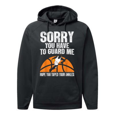 Funny Basketball For Men Women Sports Game Basketball Player Performance Fleece Hoodie