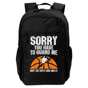 Funny Basketball For Men Women Sports Game Basketball Player Daily Commute Backpack