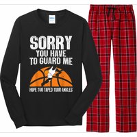 Funny Basketball For Men Women Sports Game Basketball Player Long Sleeve Pajama Set