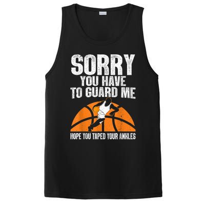 Funny Basketball For Men Women Sports Game Basketball Player PosiCharge Competitor Tank