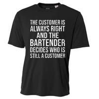 Funny Bartender Cooling Performance Crew T-Shirt