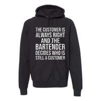 Funny Bartender Premium Hoodie