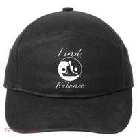 Find Balance 7-Panel Snapback Hat