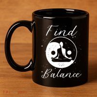 Find Balance 11oz C Handle Ceramic Mug