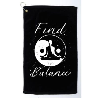 Find Balance Golf Towel