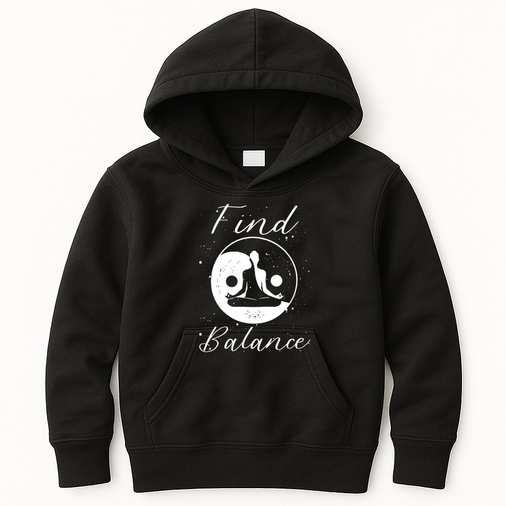 Find Balance Kids Hoodie