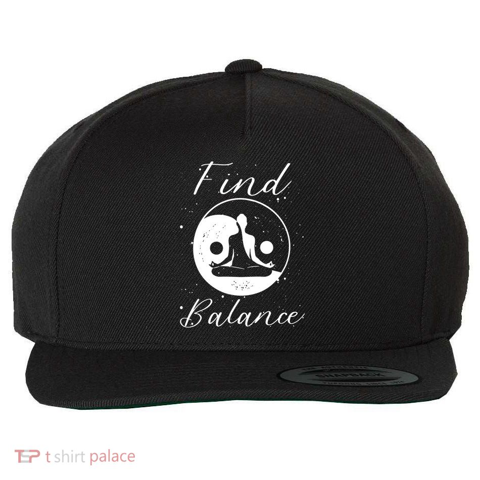 Find Balance Wool Snapback Cap