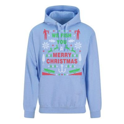 Funny Bass Fishing Ugly Christmas Party Gift Meaningful Gift Unisex Surf Hoodie