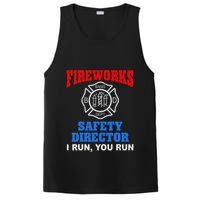 Funny Bang Firecracker Firework Safety Director I Run You Run PosiCharge Competitor Tank