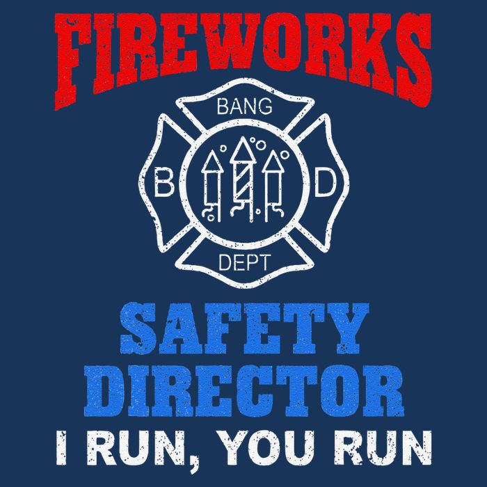 Funny Bang Firecracker Firework Safety Director I Run You Run Visor