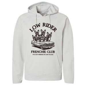 French Bulldog Performance Fleece Hoodie