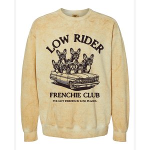 French Bulldog Colorblast Crewneck Sweatshirt