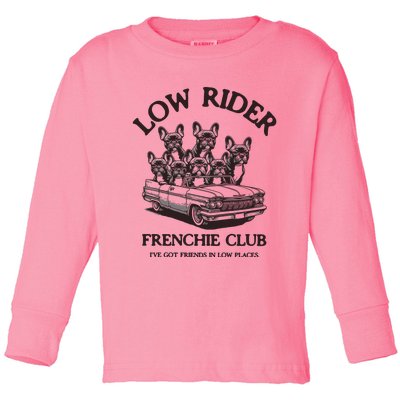 French Bulldog Toddler Long Sleeve Shirt