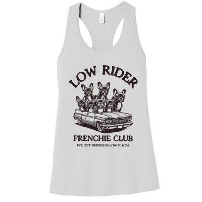 French Bulldog Women's Racerback Tank