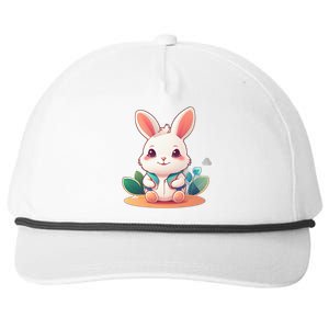 Funny Bunny Snapback Five-Panel Rope Hat