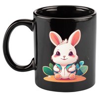 Funny Bunny 11oz C Handle Ceramic Mug