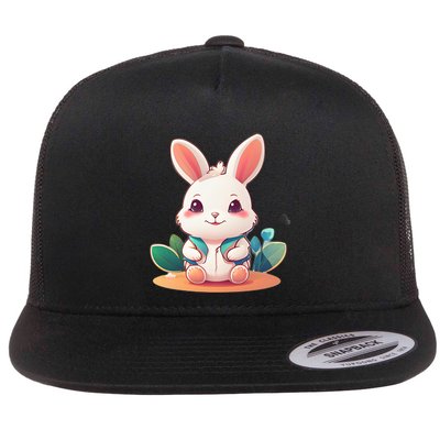 Funny Bunny Flatbill Hat