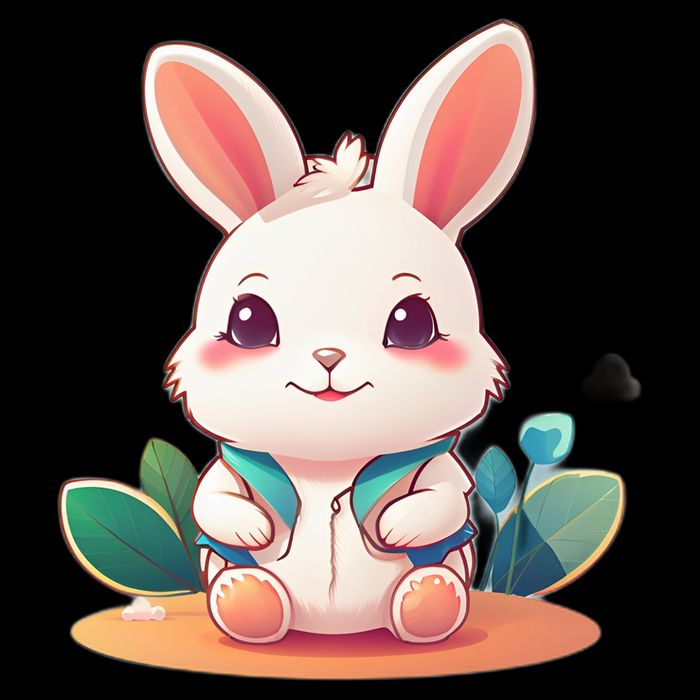 Funny Bunny 16 in Basic Backpack