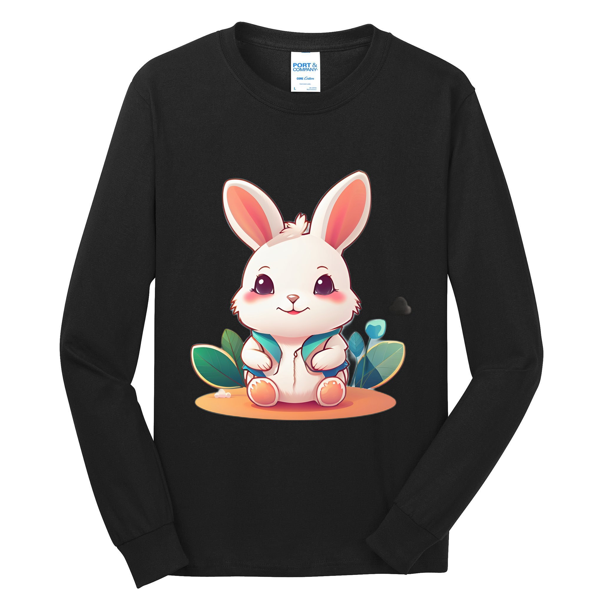 Funny Bunny Tall Long Sleeve T-Shirt