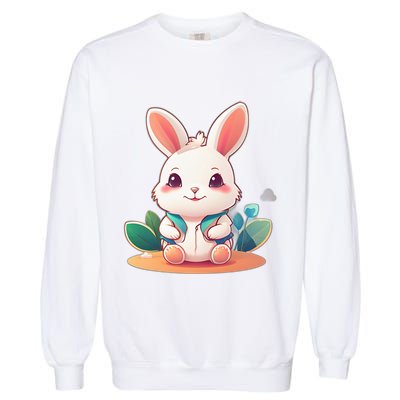 Funny Bunny Garment-Dyed Sweatshirt
