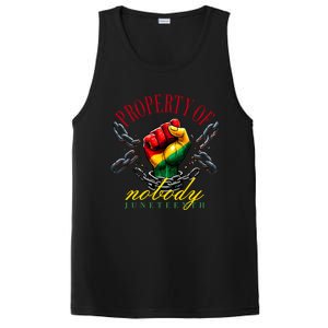 Funny Black Freedom Property Of Nobody Juneteenth 1865 PosiCharge Competitor Tank