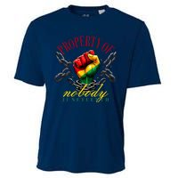 Funny Black Freedom Property Of Nobody Juneteenth 1865 Cooling Performance Crew T-Shirt