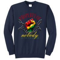 Funny Black Freedom Property Of Nobody Juneteenth 1865 Tall Sweatshirt