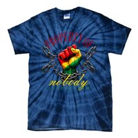 Funny Black Freedom Property Of Nobody Juneteenth 1865 Tie-Dye T-Shirt