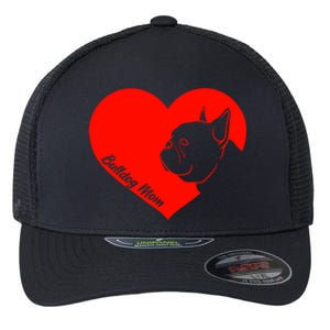 Funny Bulldog French Bulldog Frenchie Dog Valentine's Day Cool Gift Flexfit Unipanel Trucker Cap