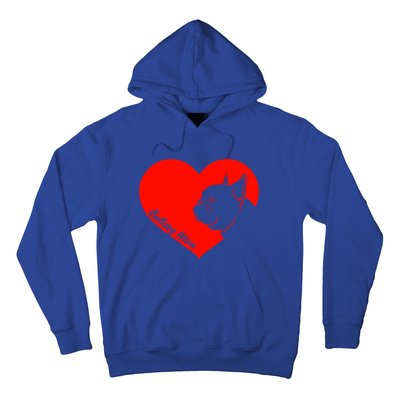 Funny Bulldog French Bulldog Frenchie Dog Valentine's Day Cool Gift Hoodie