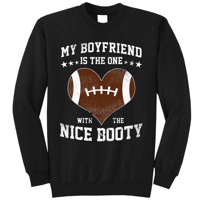 Football Boyfriend Girlfriend Girl Sweatshirt