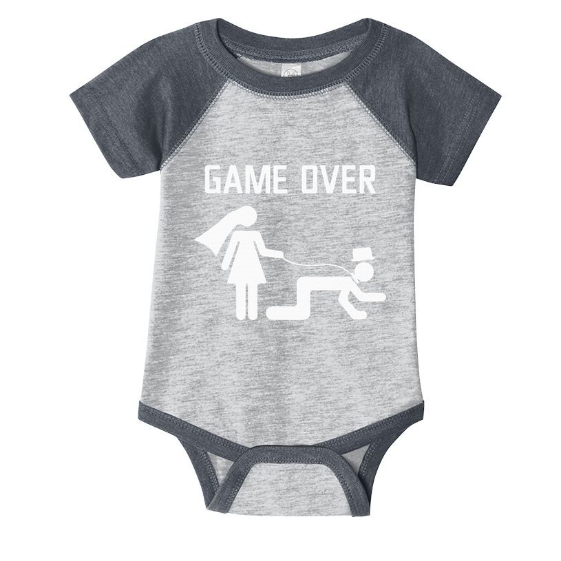 Funny Bride Groom Wedding Bachelor Bachelorette Party Infant Baby Jersey Bodysuit