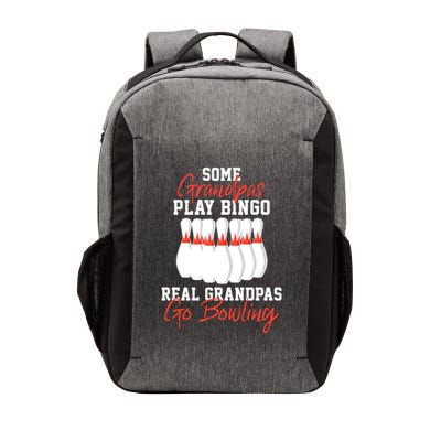 Funny Bowling Gift For Grandpa Or Dad Gift Vector Backpack