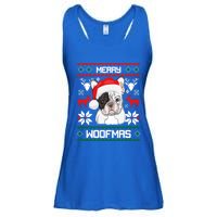 French Bulldog Gift For Merry Christmas Woofmas Frenchie Gift Ladies Essential Flowy Tank