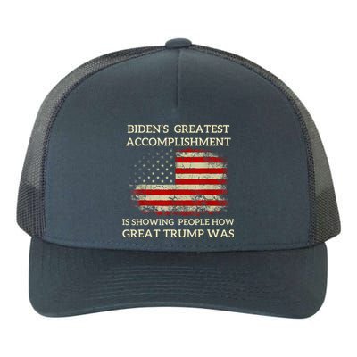 Funny BidenS Greatest Accomplishment Is Showing Yupoong Adult 5-Panel Trucker Hat