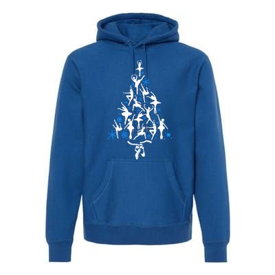 Funny Ballet Gift Dance Ugly Christmas Ballet Gift Premium Hoodie