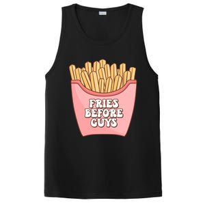 Fries Before Guys French Fires Lover Food Lover Valentines Cute Gift PosiCharge Competitor Tank