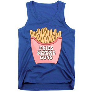 Fries Before Guys French Fires Lover Food Lover Valentines Cute Gift Tank Top