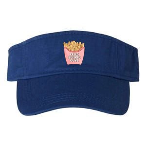 Fries Before Guys French Fires Lover Food Lover Valentines Cute Gift Valucap Bio-Washed Visor