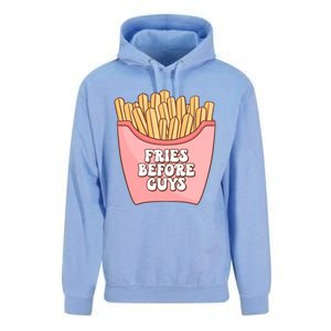 Fries Before Guys French Fires Lover Food Lover Valentines Cute Gift Unisex Surf Hoodie