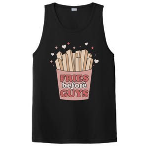 Fries Before Guys French Fires Lover Food Lover Valentines Gift PosiCharge Competitor Tank