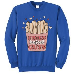 Fries Before Guys French Fires Lover Food Lover Valentines Gift Sweatshirt