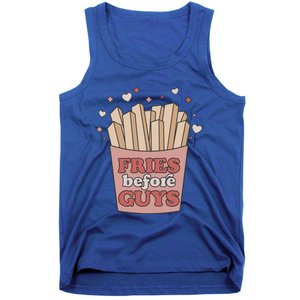 Fries Before Guys French Fires Lover Food Lover Valentines Gift Tank Top